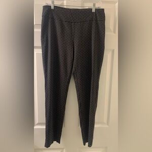 Zac & Rachel Black and White Textured Pants